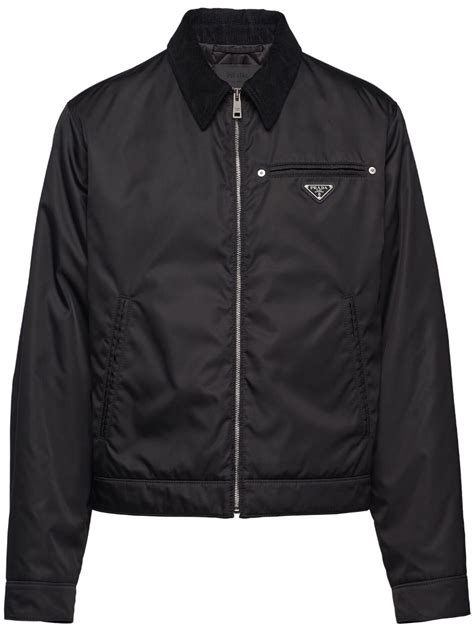 prada blouson herren|farfetch Prada blazer.